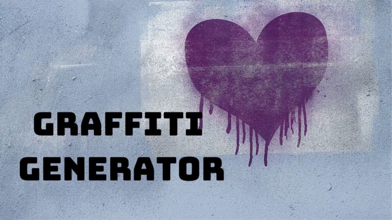 Graffiti Generator