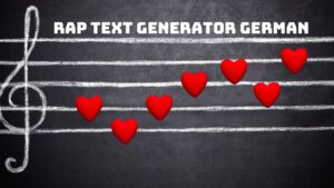 Mehr über den Artikel erfahren Rap Text Generator German: Erstellen Sie einzigartige Rap-Texte auf Deutsch